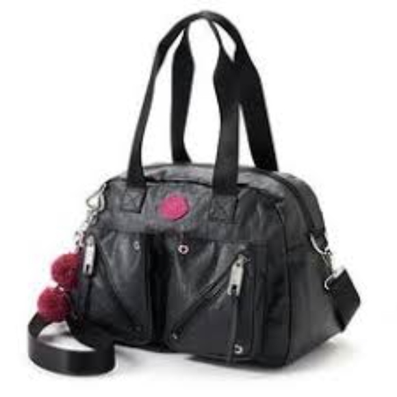 Juicy Couture Black Mix Master Satchel w/Charm NWT - Picture 2 of 7